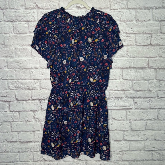 Caballero Floral Navy Mini Dress - Picture 9 of 16